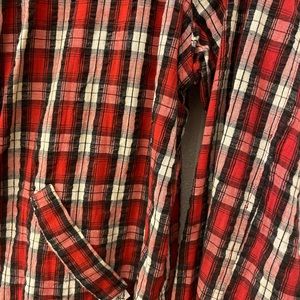 Red plaid jacket